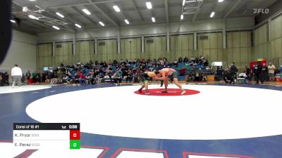 184 lbs Consi Of 16 #1 - Kaleb Pryor, Atascadero vs Emiliano Perez, Roosevelt