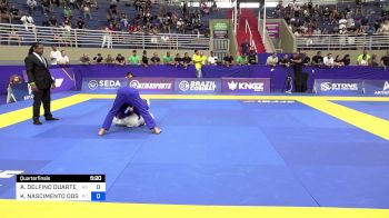 ANDERSON DELFINO DUARTE JÚNIOR vs KALEL NASCIMENTO DOS SANTOS 2024 Brasileiro Jiu-Jitsu IBJJF