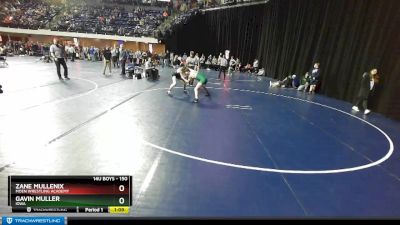 150 lbs Quarterfinal - Gavin Muller, Iowa vs Zane Mullenix, Moen Wrestling Academy