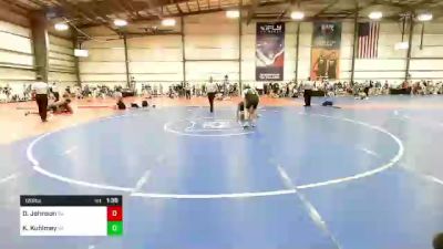 120 lbs Round Of 32 - Damien Johnson, GA vs Kyle Kuhlmey, VA