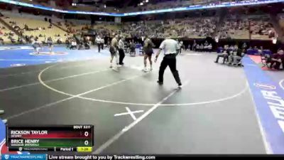 175 Class 3 lbs Quarterfinal - Rickson Taylor, DeSmet vs Brice Henry, Windsor (Imperial)