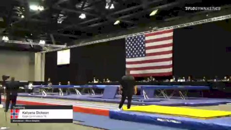 Kalyana Dickson - Tumbling, Eagle Gymnastics TX - 2021 USA Gymnastics Championships