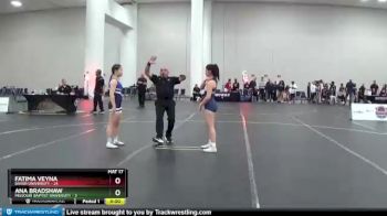 101 lbs 2nd Wrestleback (16 Team) - Fatima Veyna, Baker University vs Ana Bradshaw, Missouri Baptist University