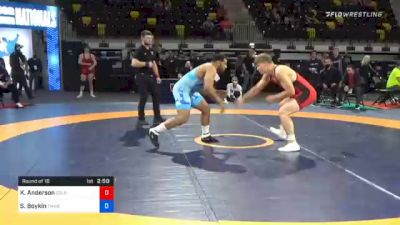 92 kg Prelims - Kash Anderson, Colorado Mesa Wrestling Club vs Scottie Boykin, TMWC/ Spartan Combat RTC