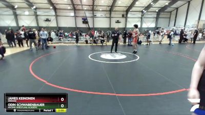 170 lbs Cons. Semi - James Keinonen, Oregon vs Odin Schwabenbauer, Ascend Wrestling Academy