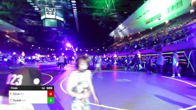 88 lbs Final - Thiago Silva, Red Wave Wrestling vs Tyler Sweet, Red Wave Wrestling