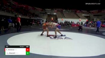 170 lbs Champ. Round 2 - Logan Alawneh, Temecula Valley High School Wrestling vs Eric Almanza, Merced High School Wrestling