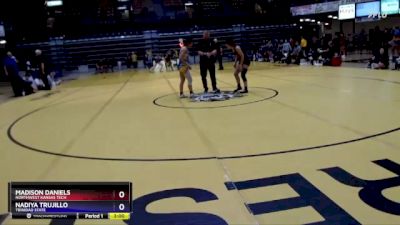 109 lbs Cons. Round 1 - Madison Daniels, Northwest Kansas Tech vs Nadiya Trujillo, Trinidad State