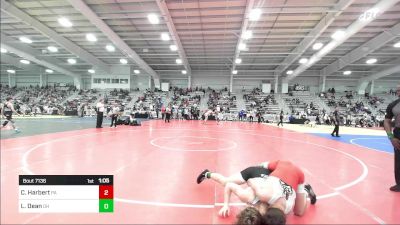 120 lbs Round Of 32 - Caiden Harbert, PA vs Logan Dean, OH