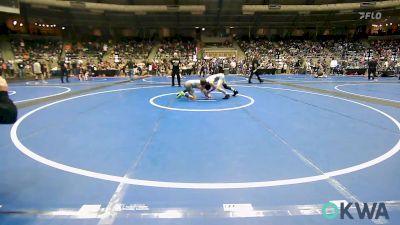 119 lbs Round Of 16 - Kolyn Mills, Piedmont vs Mason Denison, Team Tulsa Wrestling Club