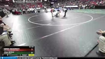 D2-126 lbs Quarterfinal - Derek Zschernitz, Neillsville/Greenw./Loyal vs Cole Bozile, Oconto Falls