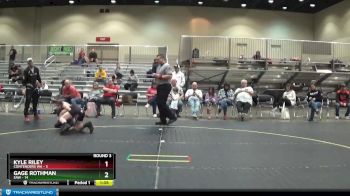 110 lbs Round 3 (4 Team) - Kyle Riley, Contenders WA vs Gage Rothman, SAW