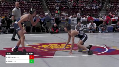 107 lbs Round Of 16 - Aiden Herndon, Cedar Cliff vs Alexander Diaz, Council Rock No