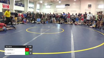 160 lbs Round 2 - King Cauthon, Pit Crew vs Stephen Jones, West Virginia Wild