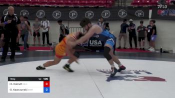 110 kg 5th Place - Kai Calcutt, Relentless Training Center vs Garett Kawczynski, Askren Wrestling Academy