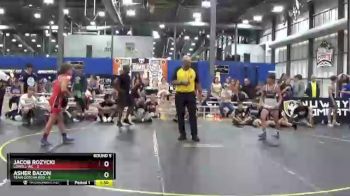 117 lbs Round 5 (6 Team) - Jacob Rozycki, Lowell WC vs Asher Bacon, Team Gotcha Red