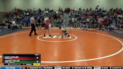 127 lbs Consolation Bracket - Liam Locklier, Huntsville vs Griffin Taylor, Hazel Green HS