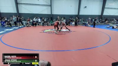 126 lbs Cons. Semi - Haziel Soto, Mat Demon Wrestling Club vs Jonas Stock, All-Phase Wrestling Club