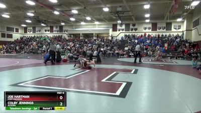 165 lbs 13th Place Match - Colby Jennings, Algona vs Joe Hartman, Fort Madison