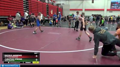 90 lbs Cons. Round 1 - Christian Strong, Snead Grizzlies vs Raymus Andrews, BC Fitness Wrestling