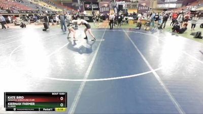 170 lbs Cons. Round 5 - Kate Bird, Wasatch Wrestling Club vs Kiernan Farmer, Illinois