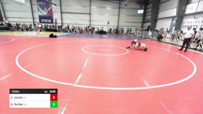 120 lbs Consi Of 64 #2 - Justin Jones, VA vs Aidan Butler, OH