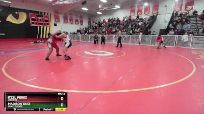 235 lbs Champ. Round 1 - Madison Diaz, San Clemente vs Itzel Perez, Hueneme