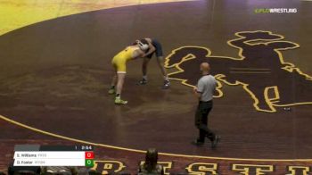 125 lbs Sean Williams, Fresno State vs Drake Foster, Wyoming