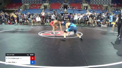 182 lbs Rnd Of 128 - Cole Han-Lindemyer, Minnesota vs Jackson Van Kley, Iowa