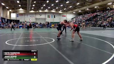 220 lbs Semis & 1st Wrestleback (8 Team) - James Bonar, Thayer Central vs Tayte Thornton, Anselmo-Merna