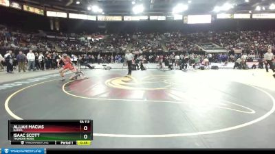 5A 113 lbs Cons. Round 3 - Isaac Scott, Thunder Ridge vs Alijah Macias, Nampa