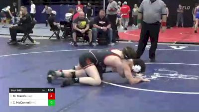 171 lbs Consi Of 8 #1 - Mason Marolo, Hazelton, PA vs Chad McConnell, Riverdale, NJ