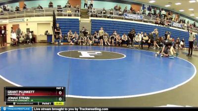 140 lbs Round 2 (4 Team) - Jonah Strain, Franklin Community vs Grant Plunkett, Noblesville