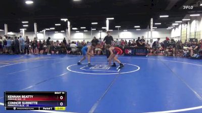 110 lbs Placement Matches (8 Team) - Kennan Beatty, Missouri Red vs Connor Surrette, Minnesota Blue