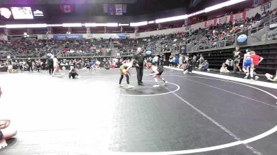 110 lbs Semifinal - Callahan Earnest, East Kansas Eagles vs Easton Simpson, Jackson County Wrestling Club