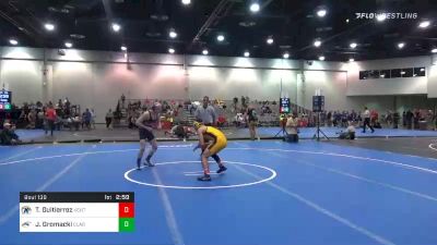 125 lbs Consolation - Tomas Guitierrez, Kent State vs Jake Gromacki, Clarion