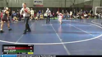 110 lbs Round 1 (6 Team) - Brody Keysor, Montana Maroon vs Cash Watson, Nebraska Black