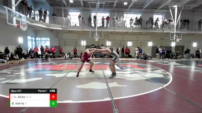 195 lbs Cons. Round 1 - Lance Airey, Mt. Spokane vs Brody Harris, Frenchtown