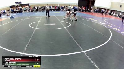 113B Cons. Round 2 - Leo Cisper, Overland Park-St. Thomas Aquinas HS vs Anthony Stotts, Neosho