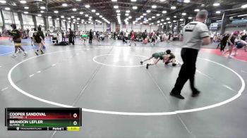 76 lbs Rd# 4- 2:00pm Friday Final Pool - Brandon Lefler, Olympia vs Cooper Sandoval, Scorpions