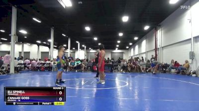 187 lbs Round 3 (4 Team) - Eli Spinell, Tennessee vs Canaan Goss, Georgia