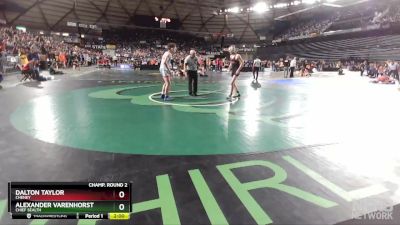 3A 152 lbs Champ. Round 2 - Alexander Varenhorst, Chief Sealth vs Dalton Taylor, Cheney