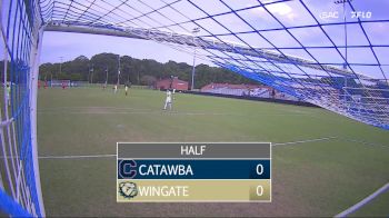 Replay: Catawba vs Wingate - Men's | Sep 20 @ 5 PM