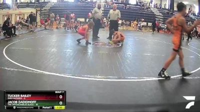 60 lbs Round 3 (6 Team) - Jacob Dadiomoff, The Untouchables Black vs Tucker Bailey, Ohio Hazards