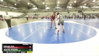 175 lbs Cons. Round 5 - Boston Jackman, Warsaw Wildcat Wrestling-AAA vs Michael Otis, Rolla Wrestling Club-AAA