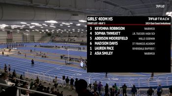 High School Girls' 400m, Finals 5
