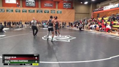 165 lbs Champ. Round 1 - Edgar Silva, Palomar vs Isaac Romero-Martinez, Modesto