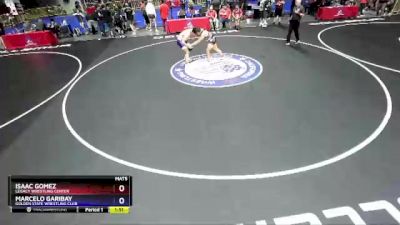 195 lbs Cons. Semi - Isaac Gomez, Legacy Wrestling Center vs Marcelo Garibay, Golden State Wrestling Club