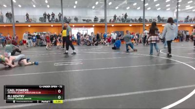 72 lbs Round 4 - Eli Gentry, Minion Training Center vs Cael Powers, Jackson County Wrestling Club