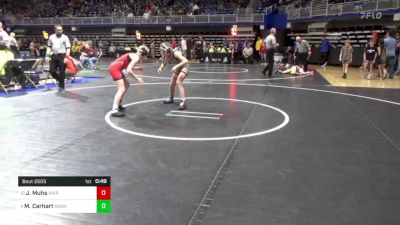 94 lbs Quarterfinal - Jordyn Muhs, Shippensburg vs Madelyn Carhart, Kennett